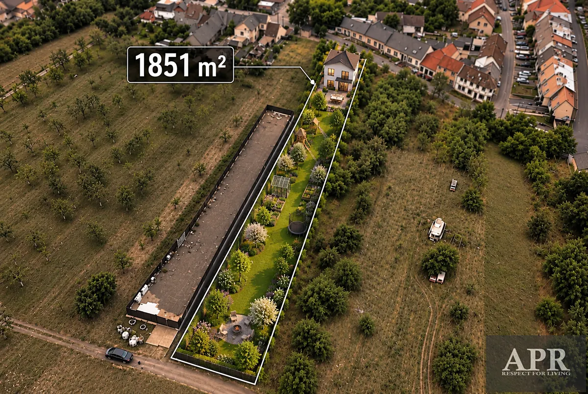 Prodej stavebního pozemku 1851 m²